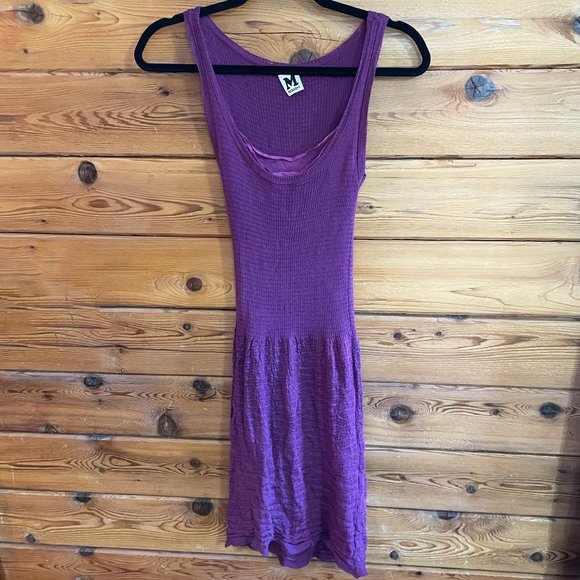 MISSONI Purple Wool Dress - Picture 1 of 5